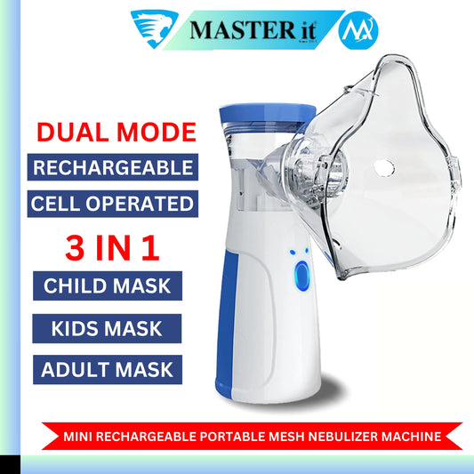 Mesh Portable Nebulizer Machine – Quiet & Efficient