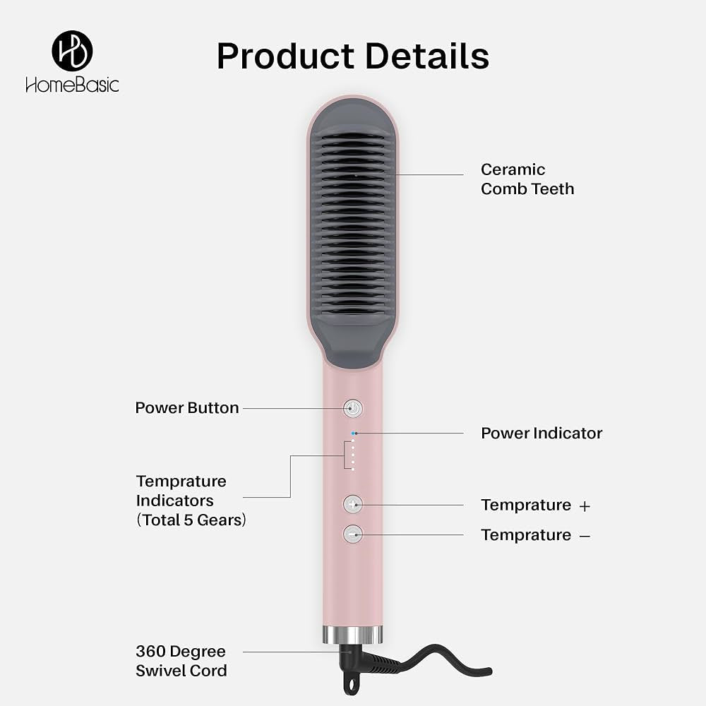 2 in 1 Hair Straightener & Curler – Smooth, Sleek & Stylish Hair