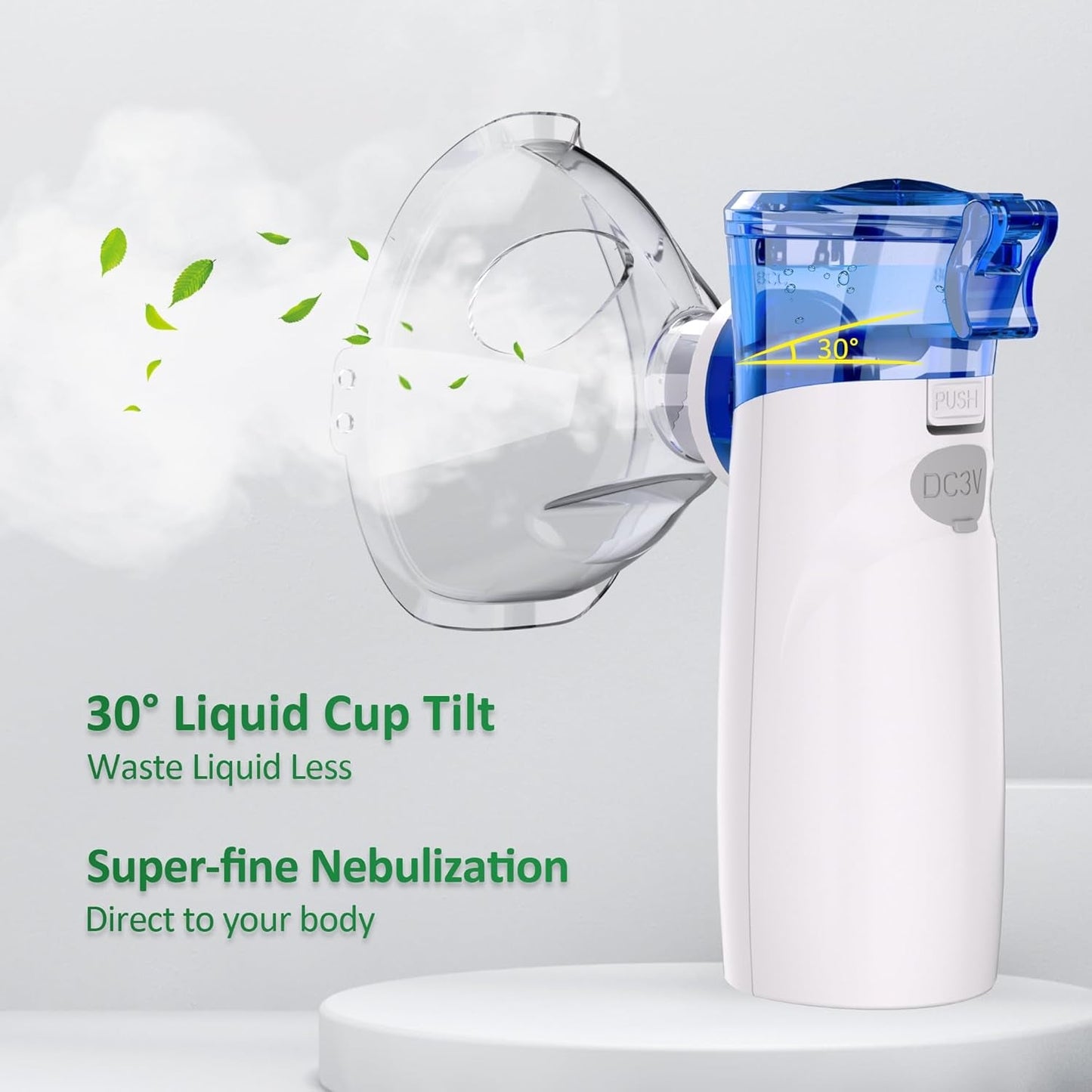 Mesh Portable Nebulizer Machine – Quiet & Efficient