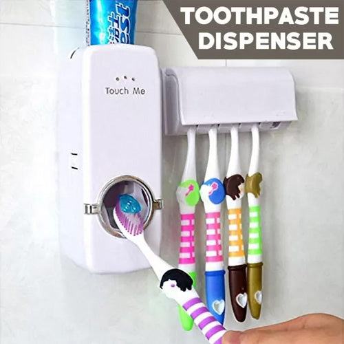 Automatic Toothpaste Dispenser – Mess-Free & Easy Squeeze