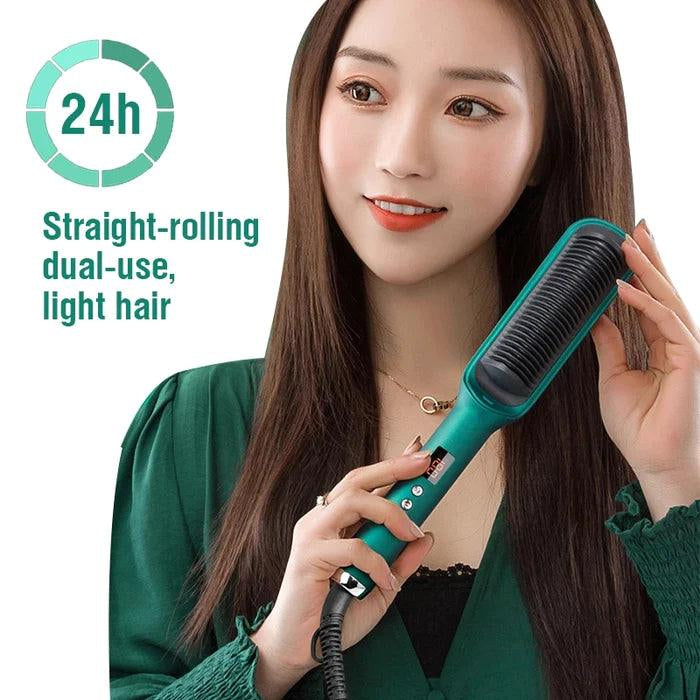 2 in 1 Hair Straightener & Curler – Smooth, Sleek & Stylish Hair