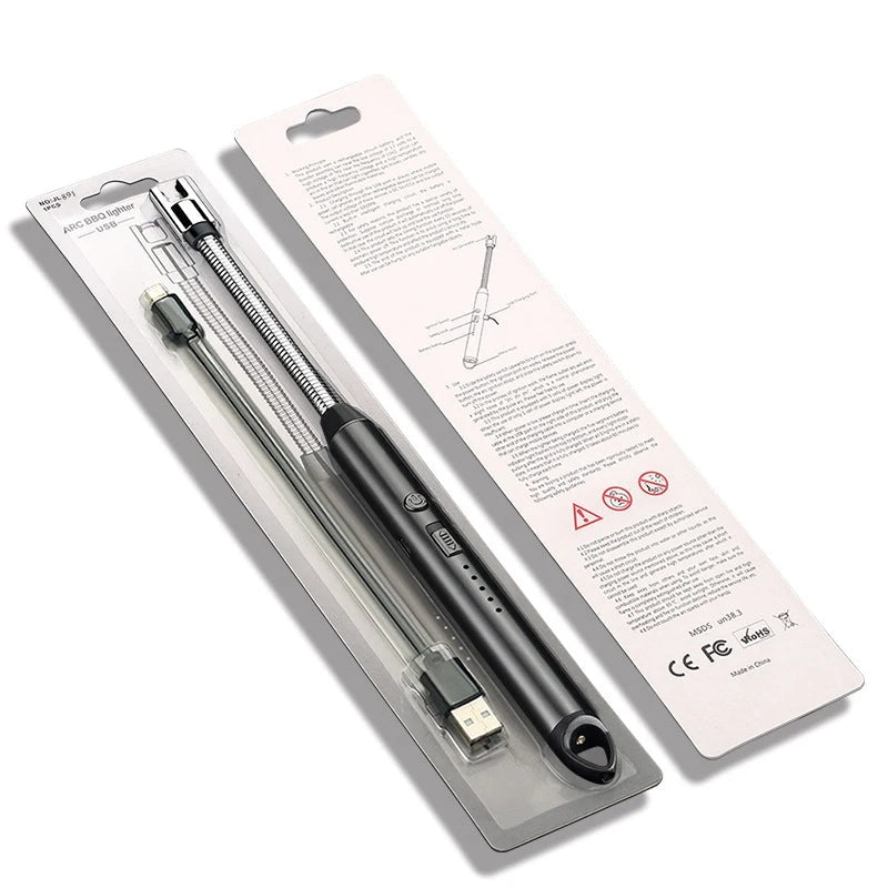 Electric Rechargeable Lighter – No Gas, No Flame Needed