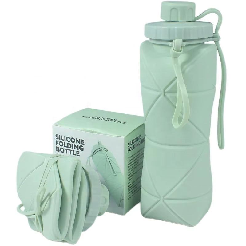 Foldable Water Bottle – Portable Leakproof Travel Bottle