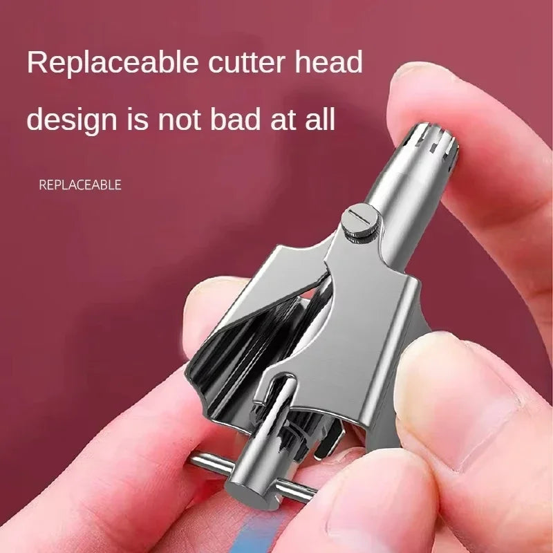 2-in-1 Nose & Ear Hair Trimmer – Portable & Easy to Use